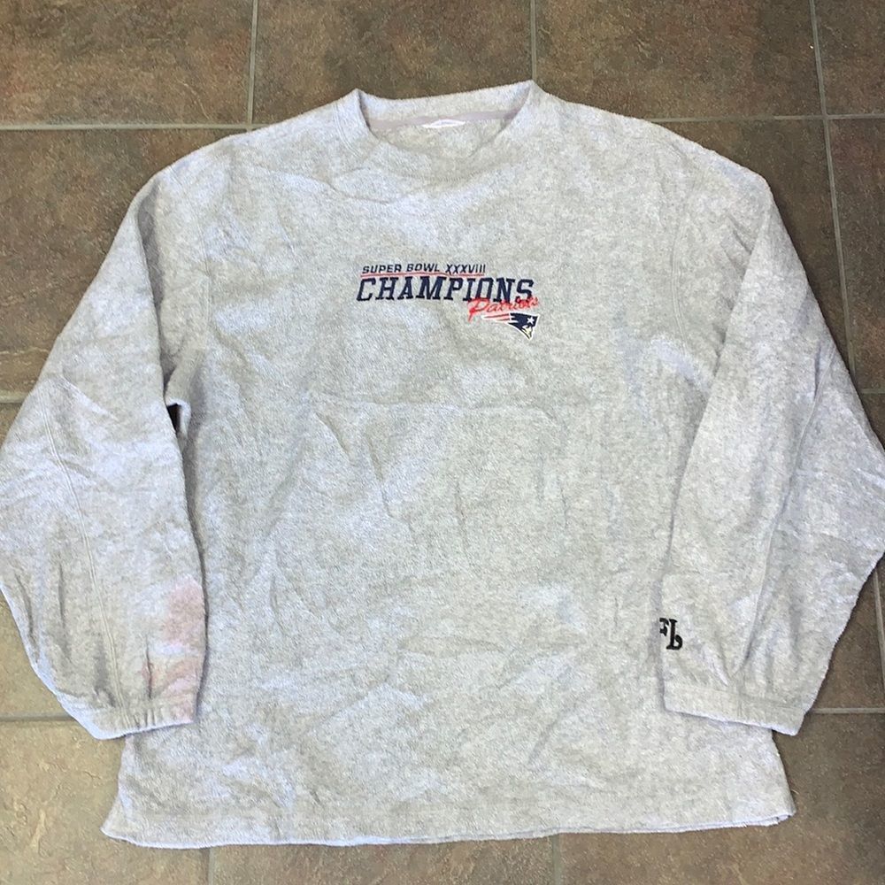 NFL New England Patriots Super Bowl 38 Crewneck